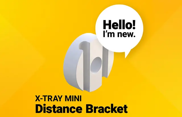 X Tray Mini Distance Bracket Image